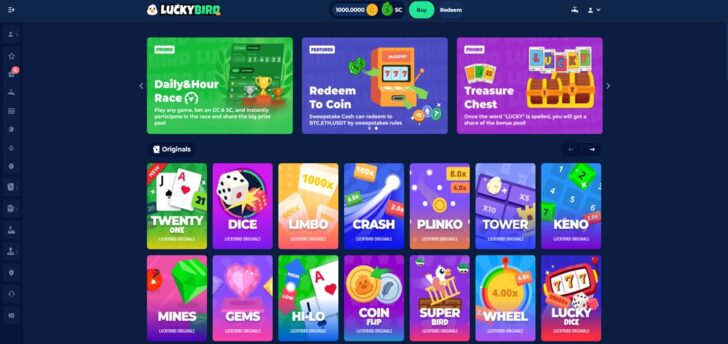 LuckyBird.io Lobby