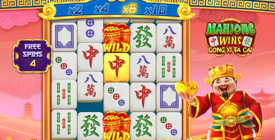 Mahjong Wins Gong Xi Fa Cai Free Spins Wild