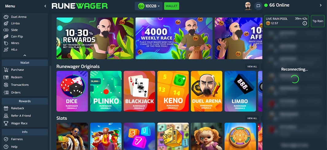Runewager Homepage