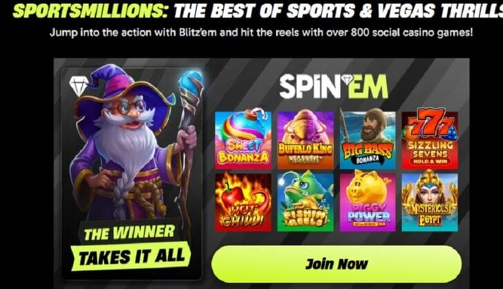 SportsMillions Banner