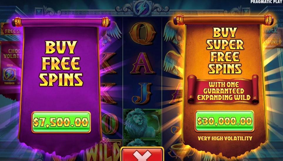 Thunder vs Underworld Buy Free Spins