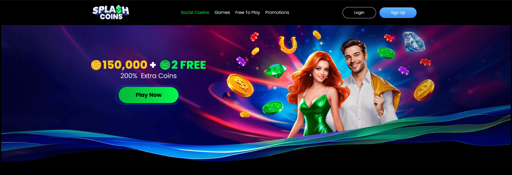 Splash Coins welcome offer