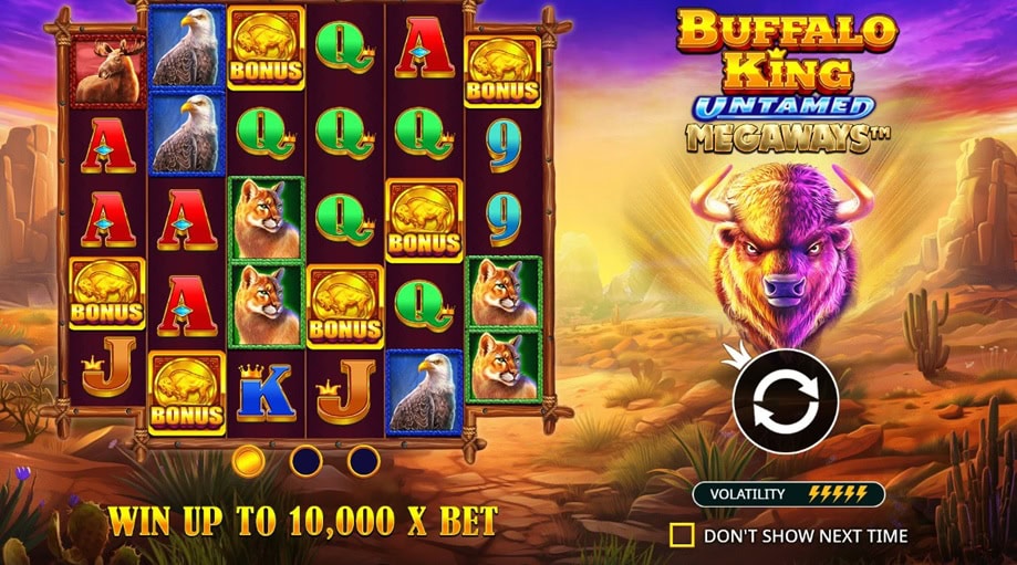 Buffalo King Untamed Megaways