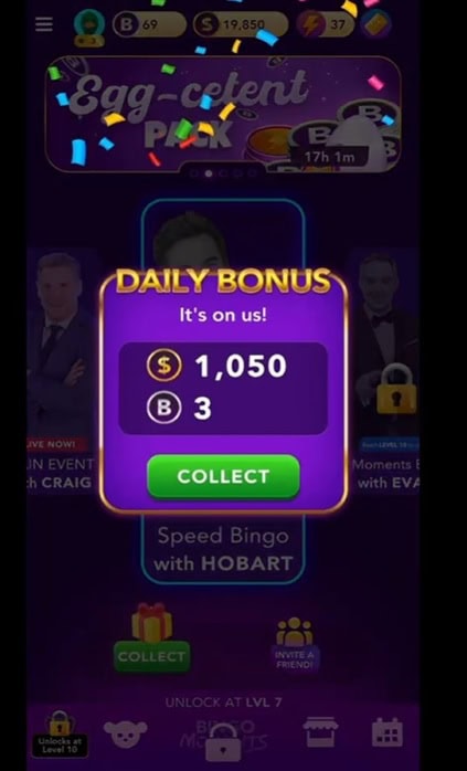 Live Play Mobile Daily Bonus