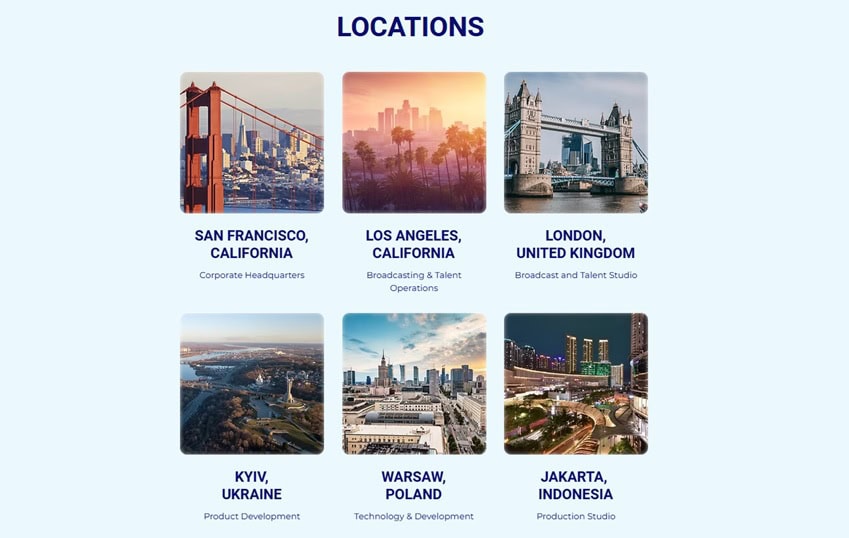 Live Play Mobile Locations