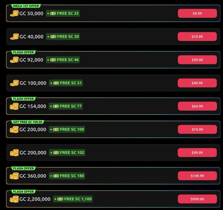 McLuck Bonuses