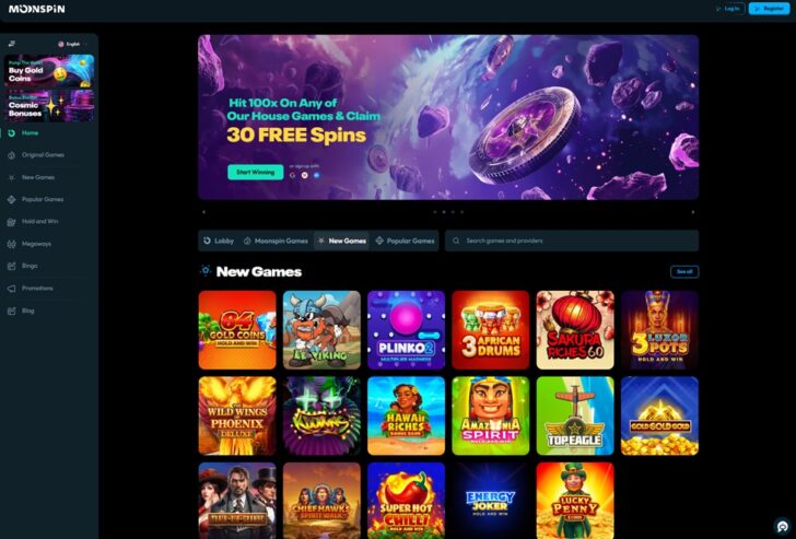 Moonspin.us Homepage