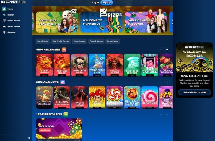 MyPrize.us Homepage