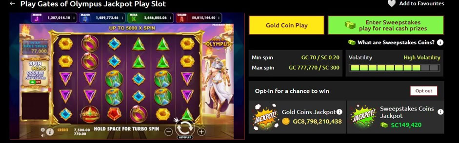 Progressive Jackpots