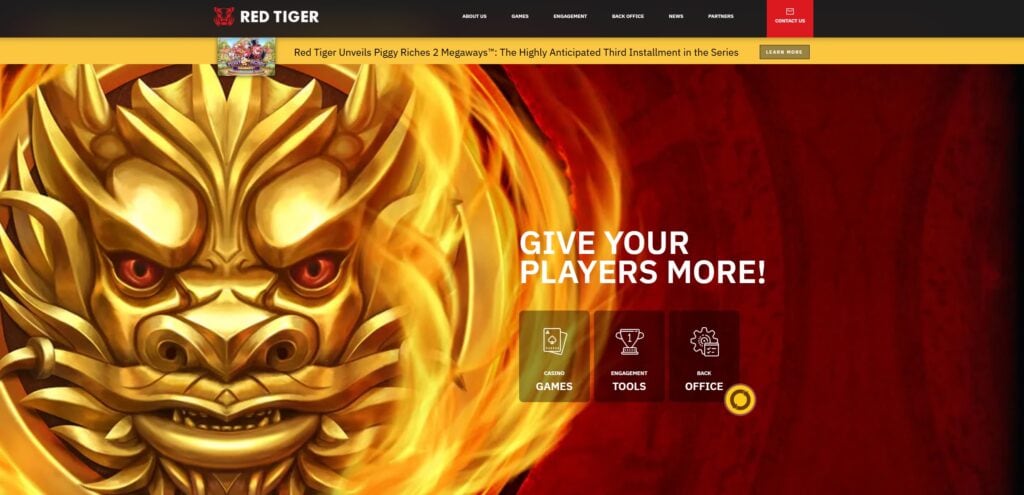 Red Tiger Homepage