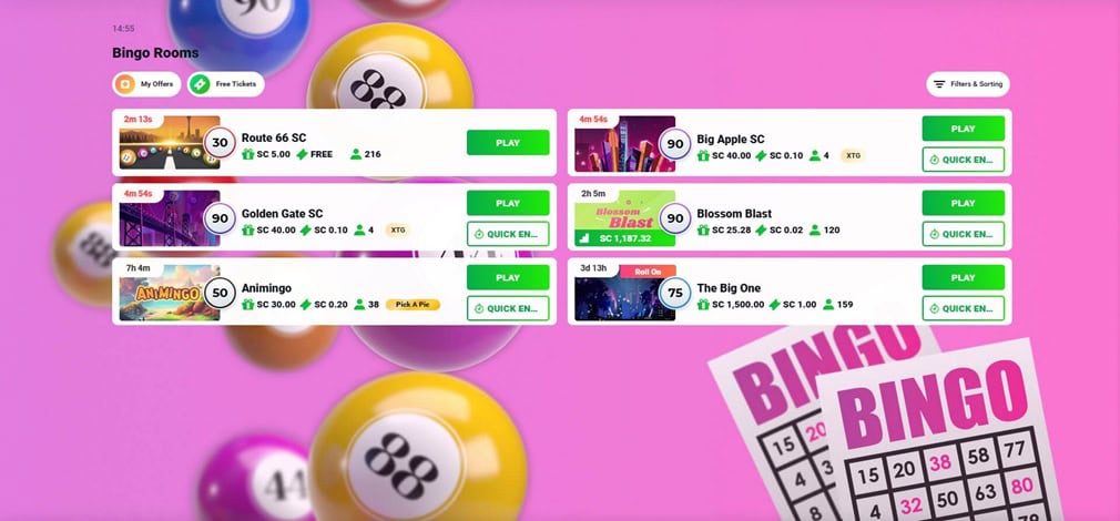 Sweepstakes Bingo