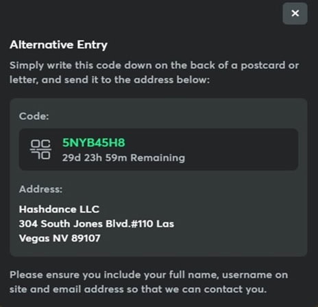 BCGame.us Alternative Entry