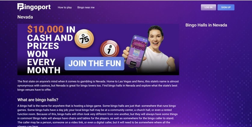 Bingoport Nevada