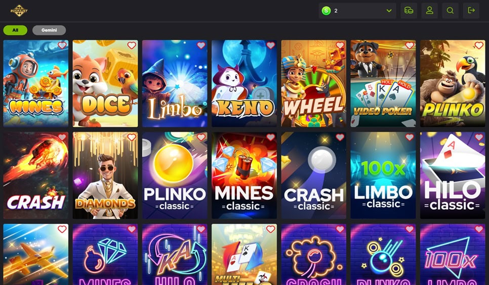 BucksJet Mini Games