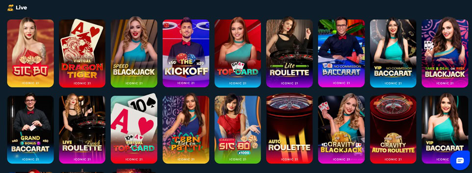 Casino.click Live Casino