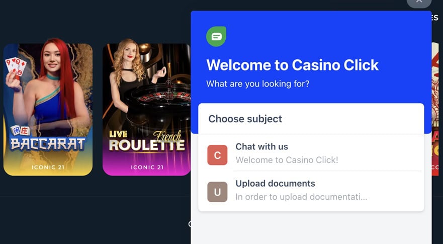 Casino.click Support