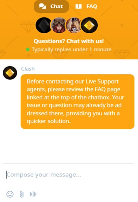 Clash.gg Support