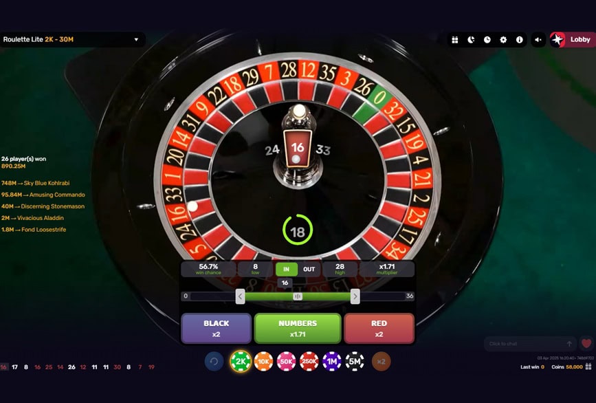 CoinsBucks Roulette