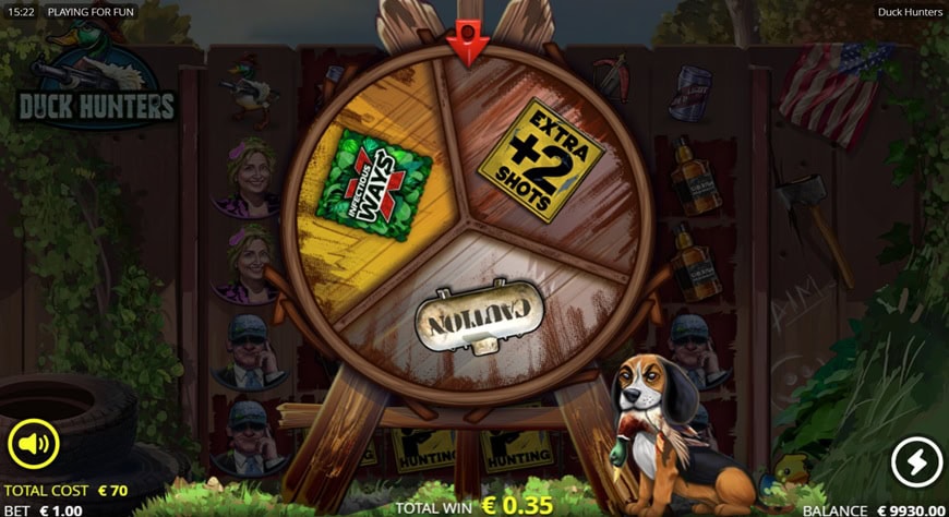 Duck Hunters Free Spins Mode