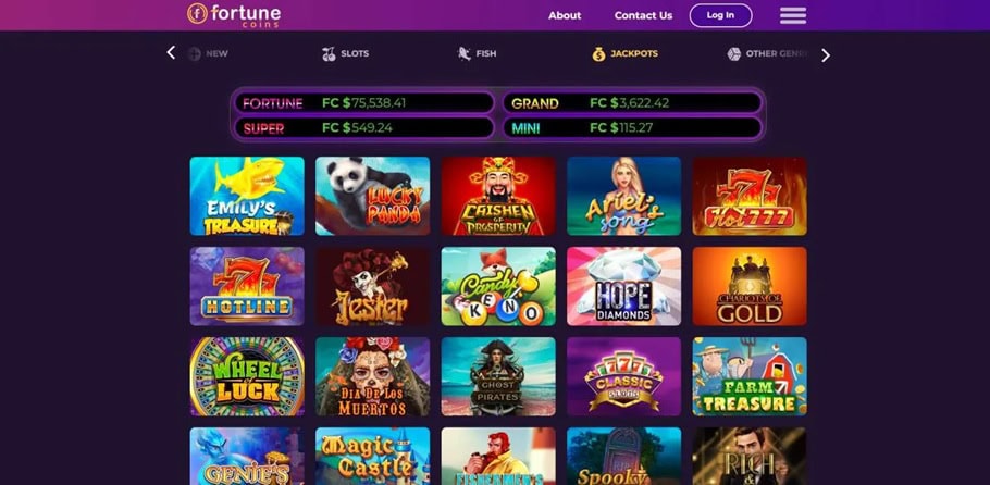 Fortune Coins Jackpots