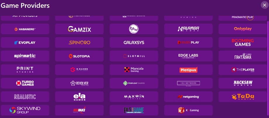 Fortune Coins Providers