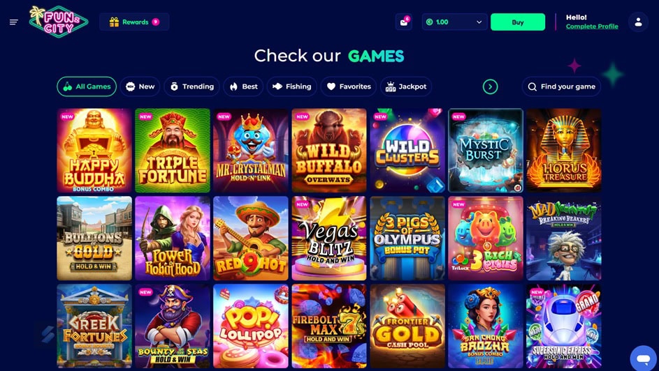 FunzCity Games