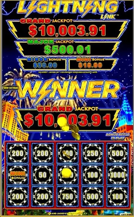 Lightning Link Jackpots