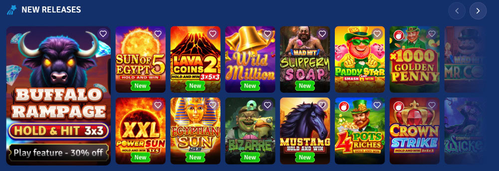 lunaland casino new releases