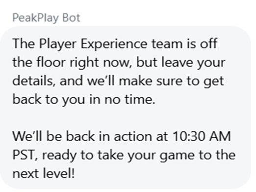 PeakPlay Bot