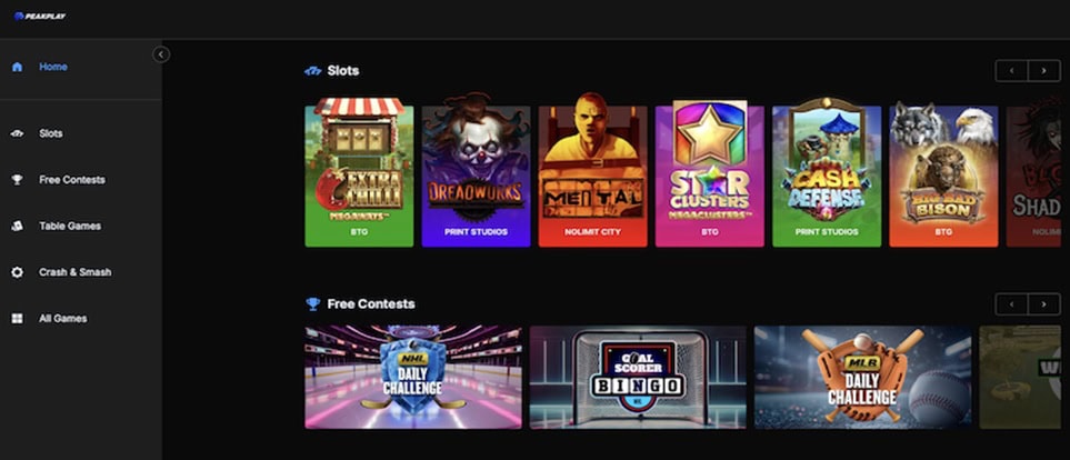 PeakPlay UX