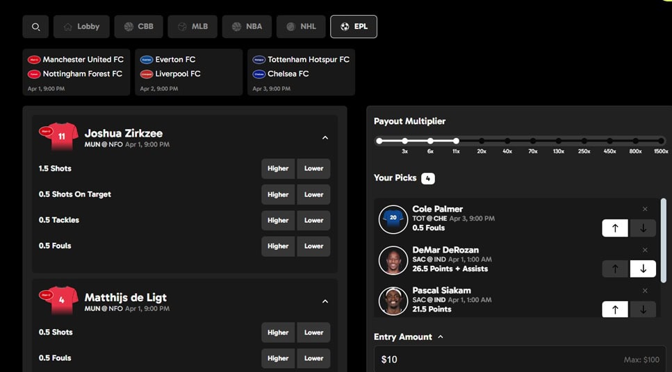 SportsMillions Betting