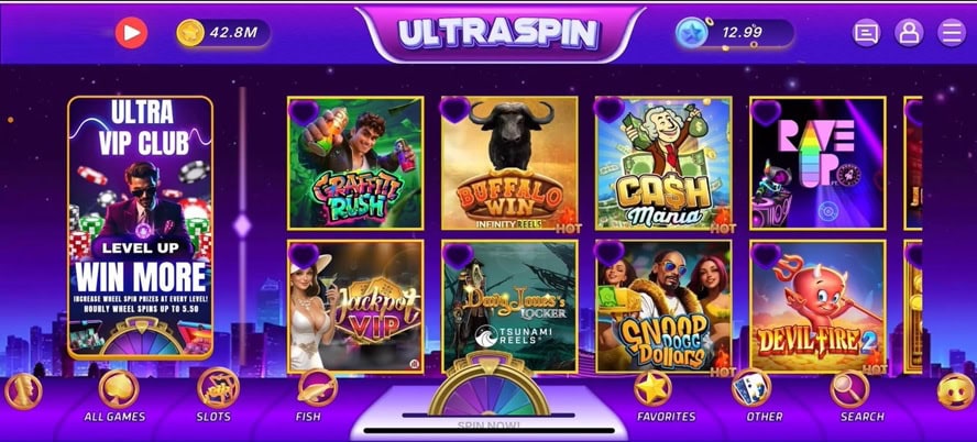 UltraSpin Games