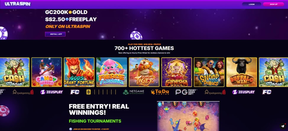 UltraSpin Homepage