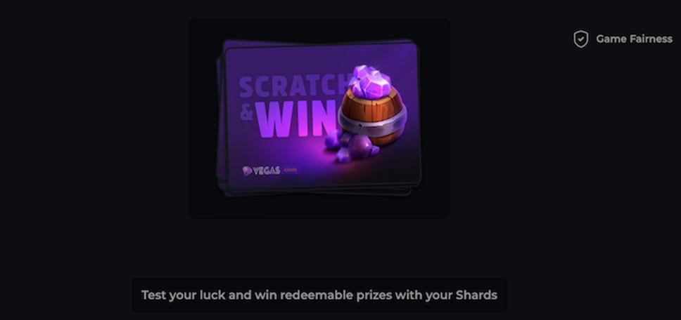 Vegas Gems Scratchcard