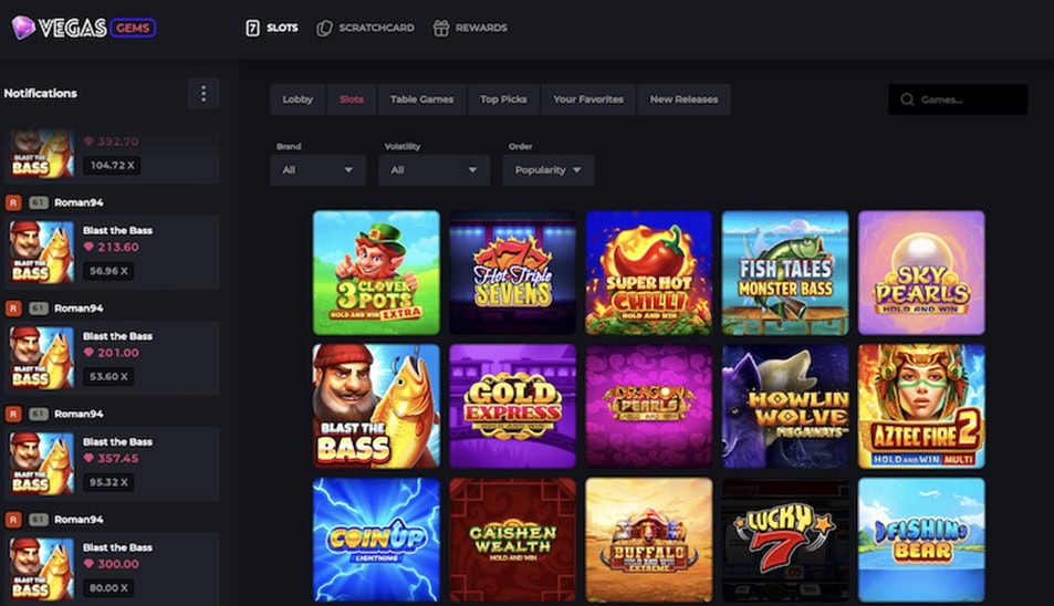 Vegas Gems Slots