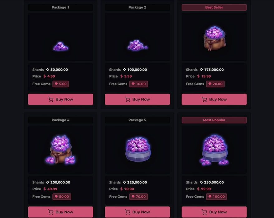 Vegas Gems Store