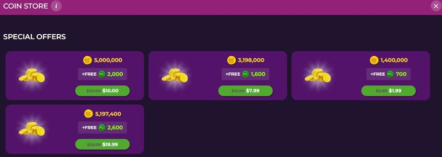 Fortune Coins Store