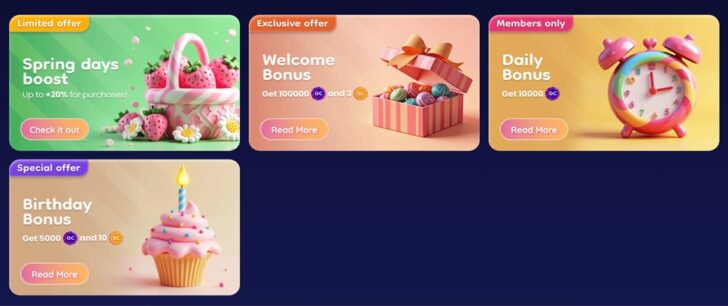 GummyPlay Bonuses