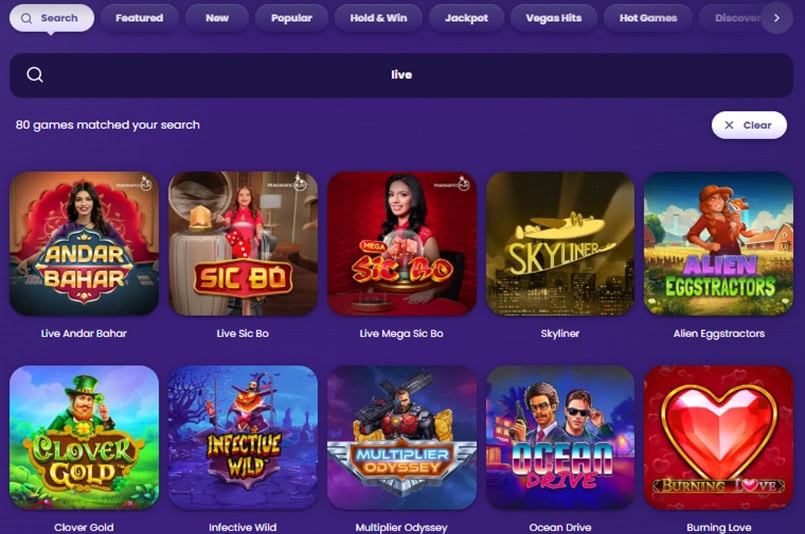 Lucky Slots Live Casino