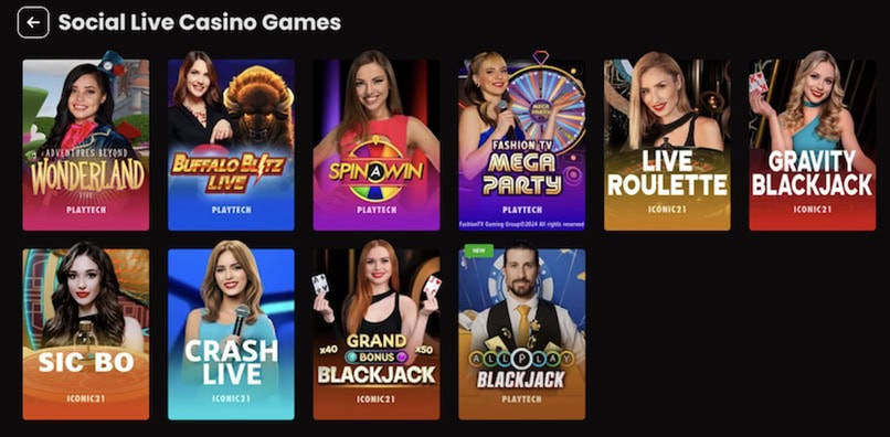 Mega Bonanza Live Casino