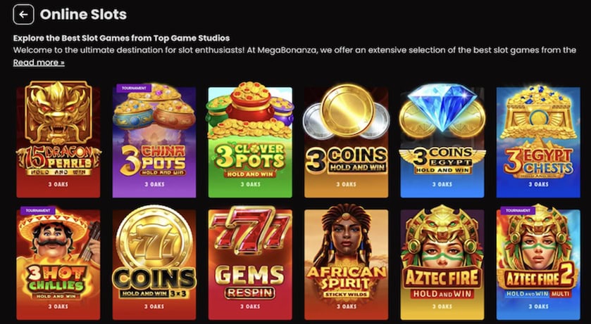 Mega Bonanza Slots
