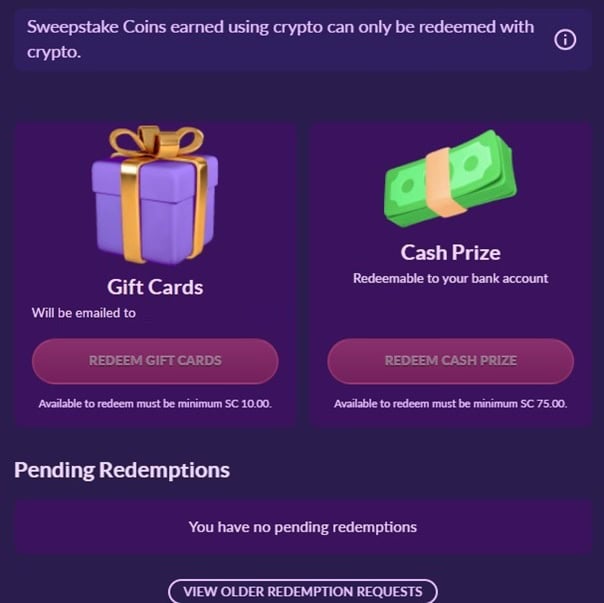 PlayFame Redeem