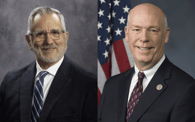 senator vince ricci and montana governor greg gianforte