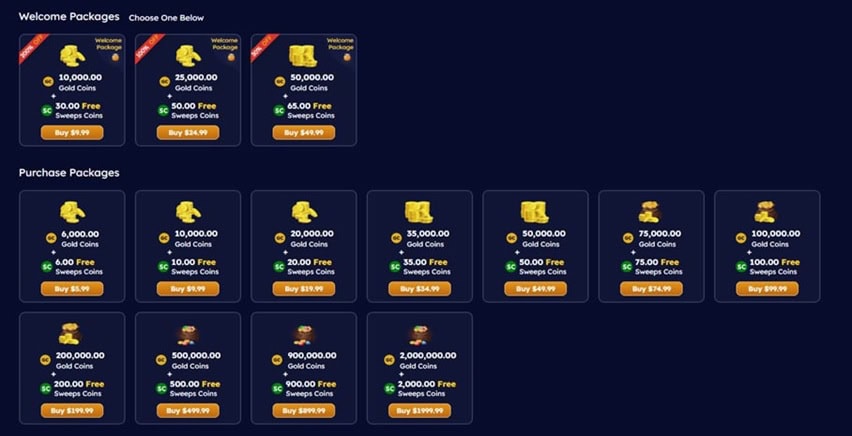 SpeedSweeps Banking
