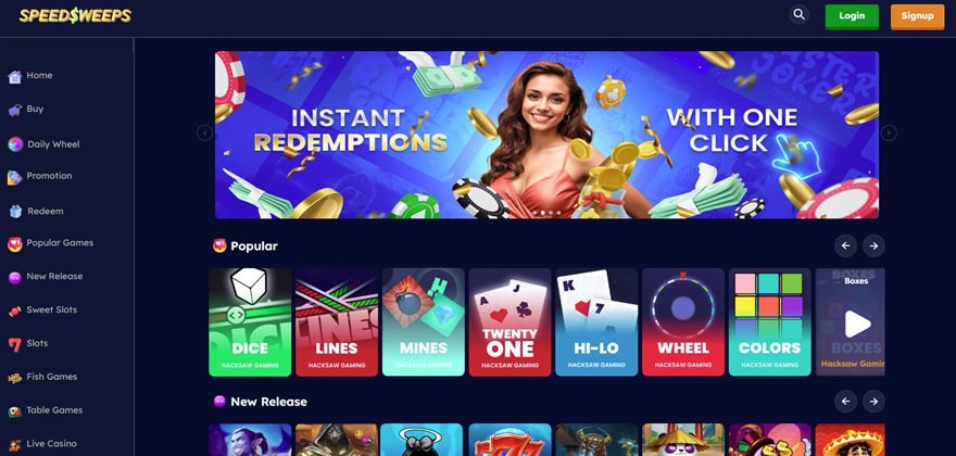 SpeedSweeps UX