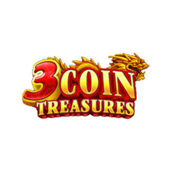 3 Coin Treasures Slot Logo