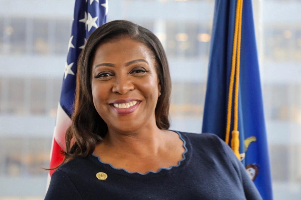 Letitia James new york attorney general