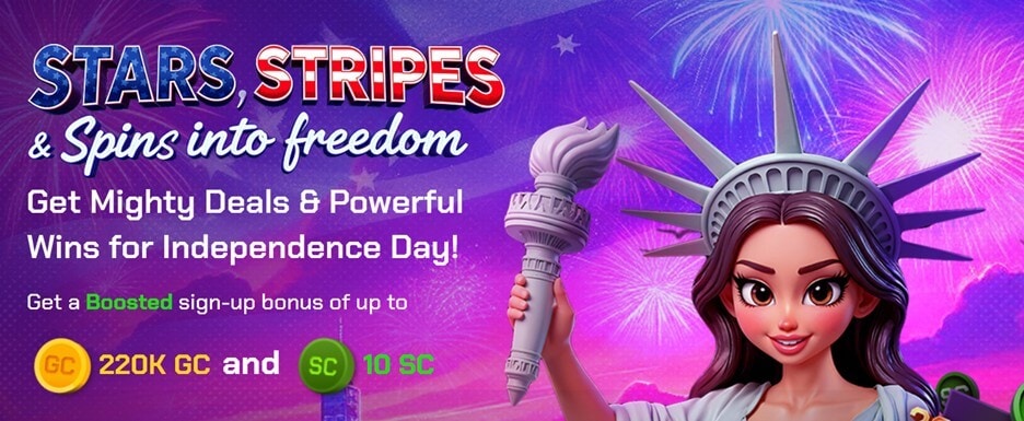 Sportzino 4th of July bonus