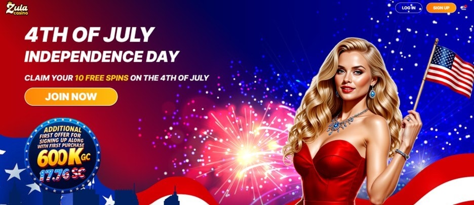 Zula 4th of July bonus