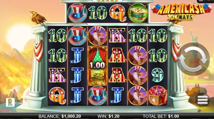 America$h 10K Ways Slot